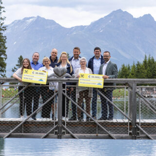 Seilbahn Komperdell Spende Charity